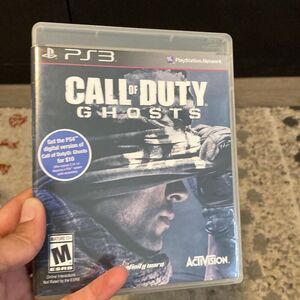 Call of Duty Ghosts PS3 Game w/ Case & Disc – Shooter Action